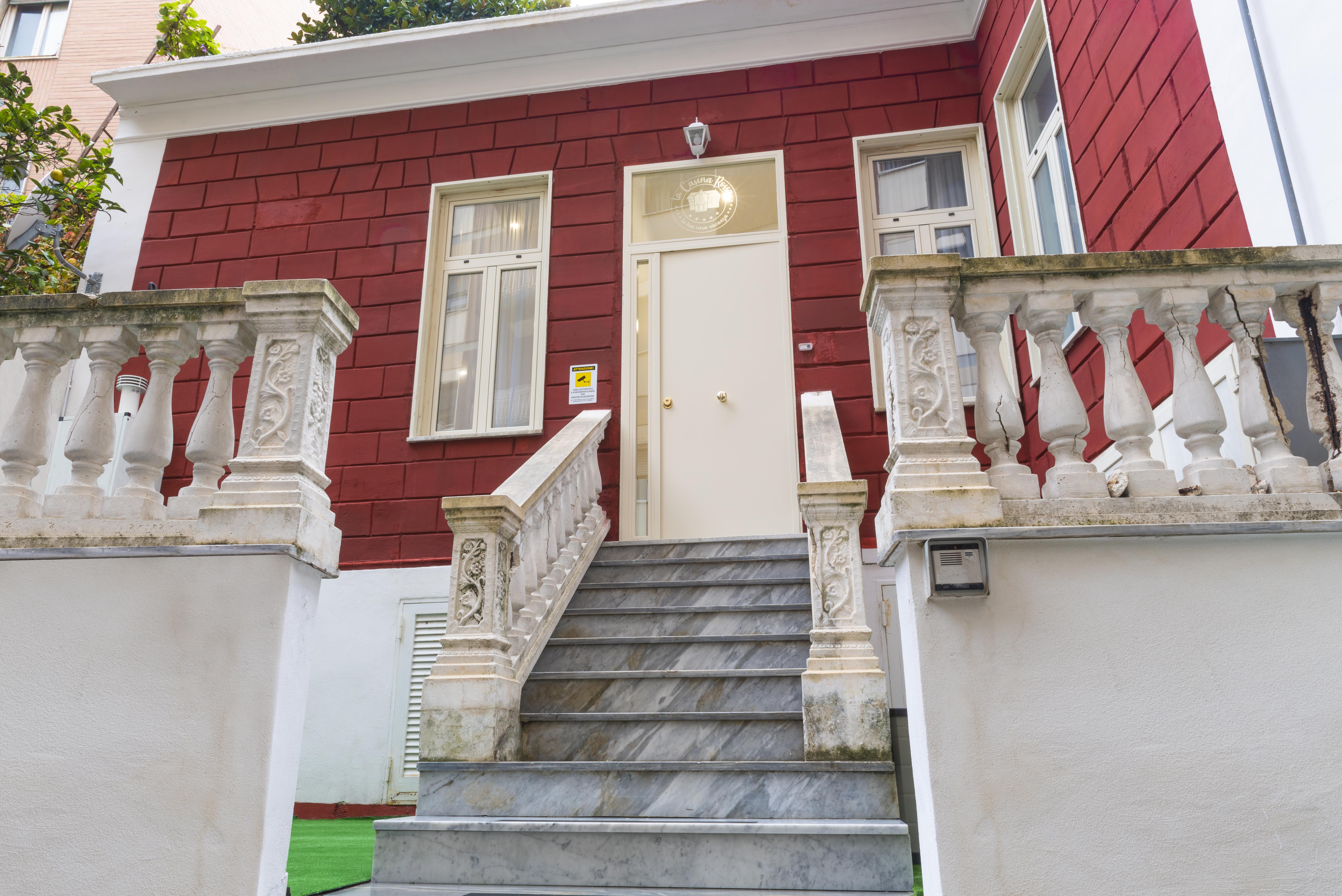 הוילה נאפולי La Casina Rossa מראה חיצוני תמונה